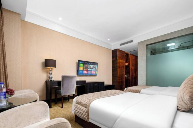 Bedroom 2, Sanheyuan Hotel (Zhecheng Future Avenue Branch), Shangqiu