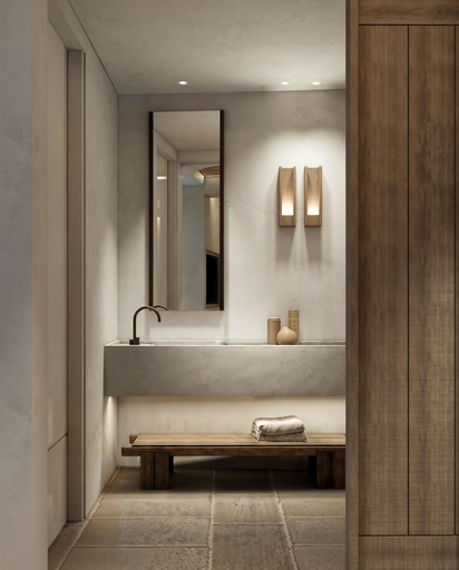 Bathroom 5, Meros, Santikos Collection, South Aegean