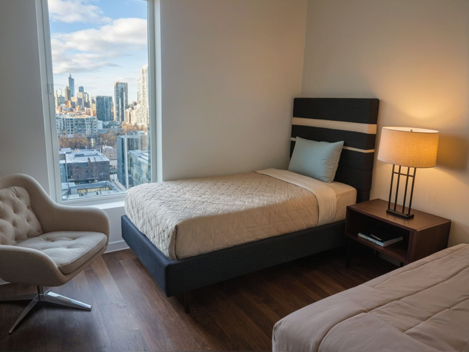 Bedroom 3, Dream Escape with great rooftop views, Los Angeles