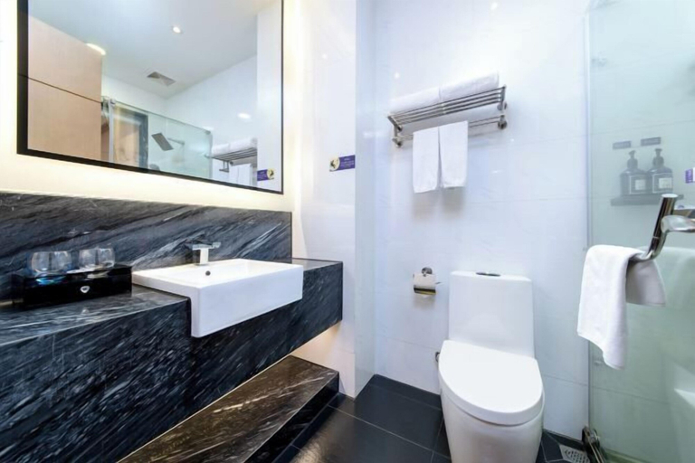 Bathroom 3, Pengke Hotel (Shenzhen North Railway Station Shangmu), Shenzhen