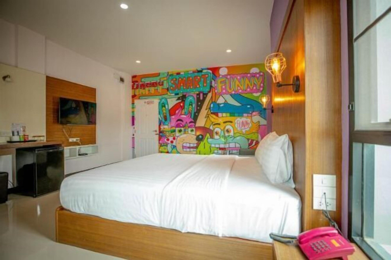 Bedroom 4, Smart Hotel, Khlong Sam Wa