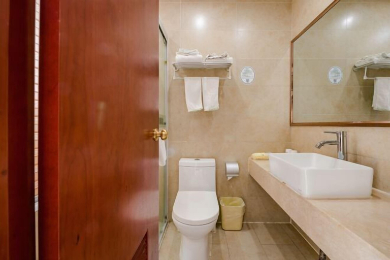 Bathroom 3, GreenTree Inn, Bozhou