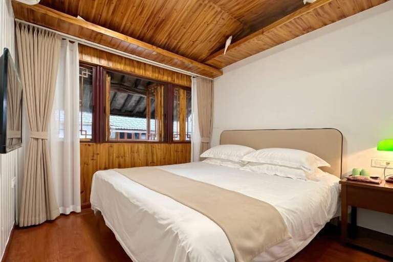 Bedroom 2, Lishui Huaxiang. Lisu River View Homestay, Lishui