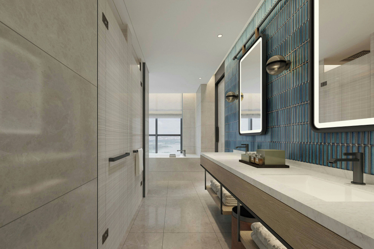Bathroom 3, Four Points by Sheraton Tianshui, Tianshui