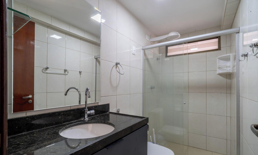 Bathroom, Apts in a Beachfront Condominium in Cabo Branco, Joao Pessoa - Hsss, João Pessoa
