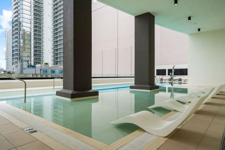 Room 2, Miami Skyline 1BR Sleeps 4 With Elite Amenities, Miami-Dade