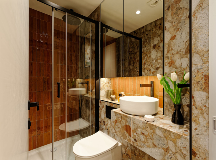 Bathroom 3, Notting Hill Studios by DMONTRIO, London