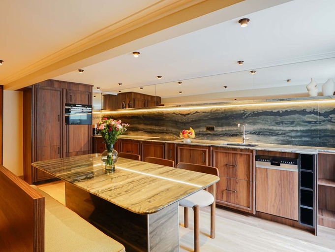 Private kitchen 4, Signature Suite Eiffel Tower terrace, Paris
