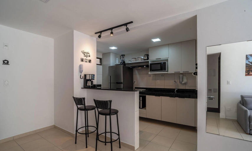 Private kitchen 4, Apts in a Beachfront Condominium in Cabo Branco, Joao Pessoa - Hsss, João Pessoa