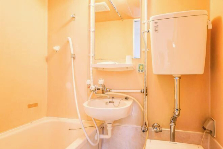 Bathroom 4, Shinjuku Kabukicho Harmony Inn, Shinjuku