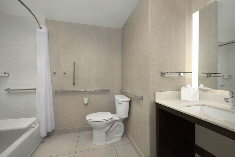 Bathroom 3, Courtyard by Marriott Charlotte Northlake, Mecklenburg