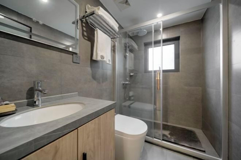 Bathroom 4, Jiuhua Mountain Tanxiangge Homestay (Roushen Hall), Chizhou