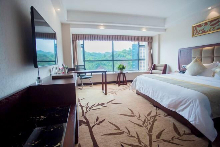 Bedroom 3, Yuhe Hotel, Leshan