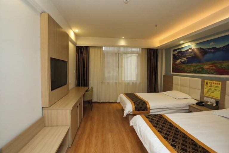 Bedroom 3, Super 8 Hotel (Huaiyuan Yudu Avenue), Bengbu