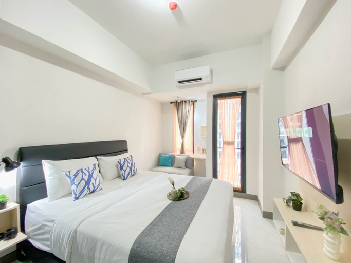 Bedroom 4, Comfortable Studio Apartment at Pakuwon Residences Bekasi By Travelio, Bekasi