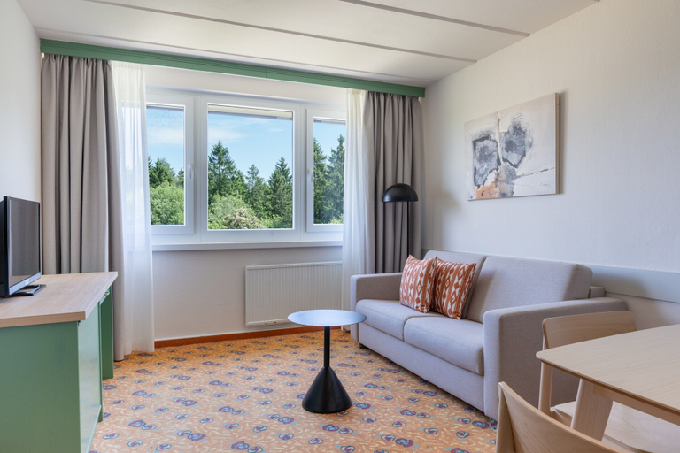 Living room, Appartment im Ferienpark in Schoneck, Vogtlandkreis