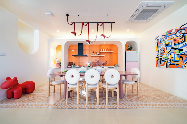 Dining, Candy House Pool Villa with KTV, Pattaya