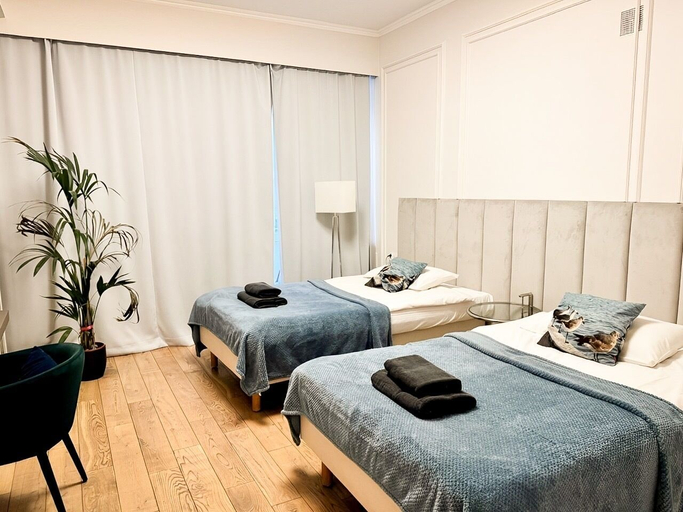 Bedroom 5, UNIT Centrum deLuX Plac Zbawiciela, Warsaw