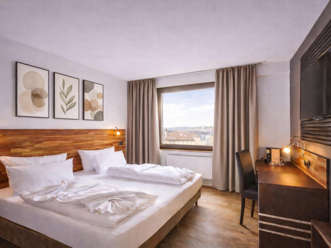Bedroom, Hotel Stuttgart 21, Stuttgart