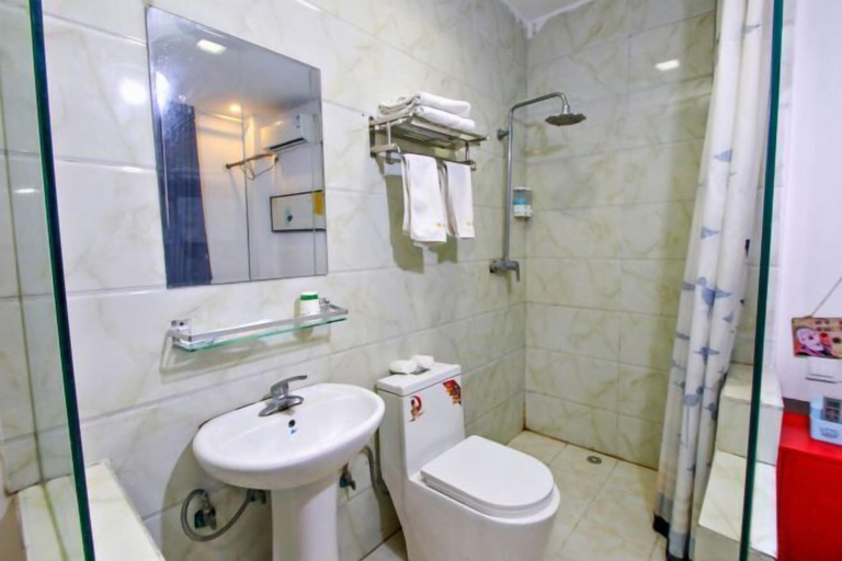 Bathroom 4, Style Theme Hotel (Fuyang Normal University West Lake Campus), Fuyang