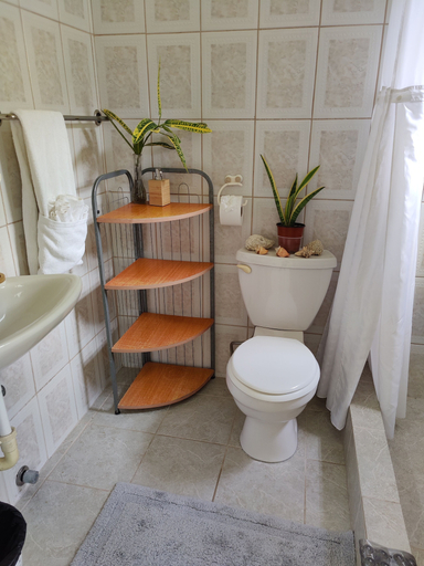 Bathroom, Louislyn Apartments