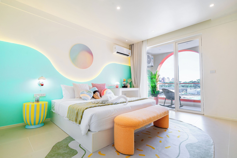 Room 2, Candy House Pool Villa with KTV, Pattaya
