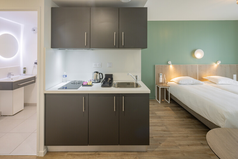 Bedroom 4, All Suites Appart Hotel |Le Havre Centre-Les Docks, Seine-Maritime
