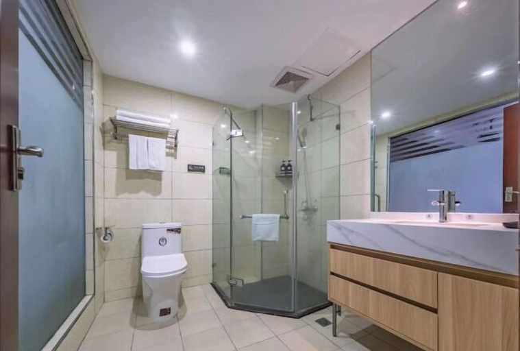 Bathroom 5, Xiangli Hotel (Shawan Park Subway Station, Changsha High Speed Railway South Station), Changsha