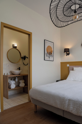 Bedroom 3, Hôtel de la glane, Haute-Vienne