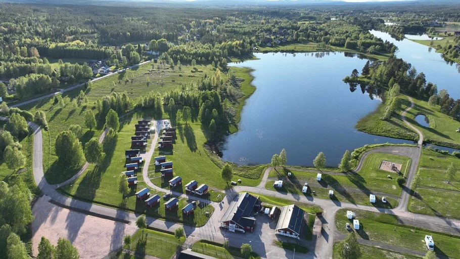 Property map, Malungs Camping, Malung