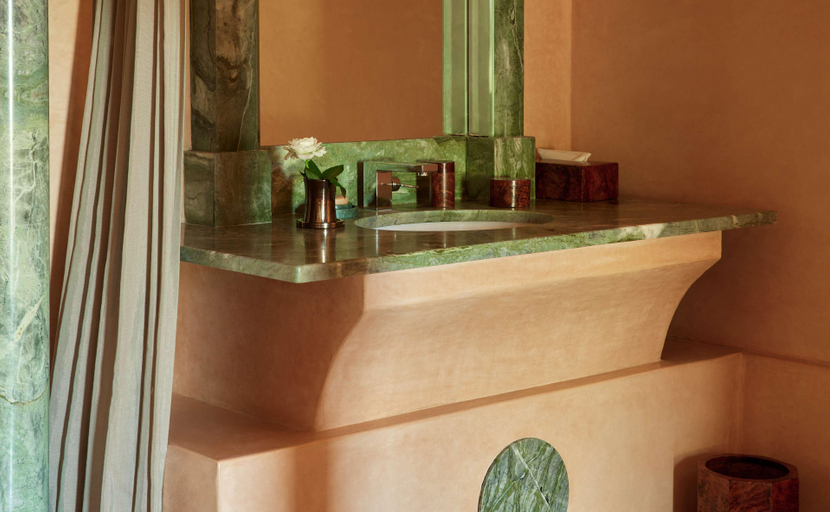 Bathroom, Amanjena, Marrakech