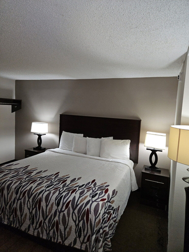 Bedroom 3, Red Roof Inn Chicago - Alsip, Cook