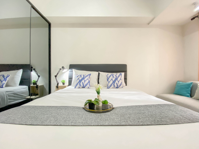 Bedroom 3, Comfortable Studio Apartment at Pakuwon Residences Bekasi By Travelio, Bekasi