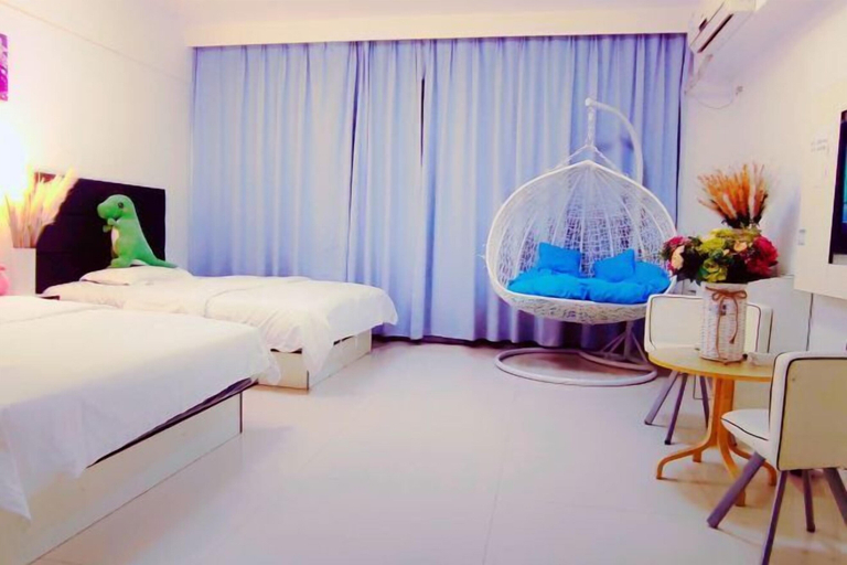 Bedroom 2, Shiguang Zhenpin Apartment, Nanning