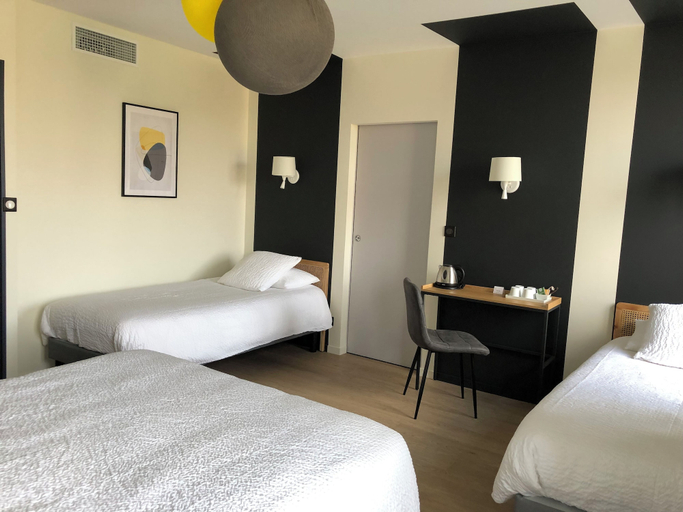 Bedroom 2, Hôtel de la glane, Haute-Vienne