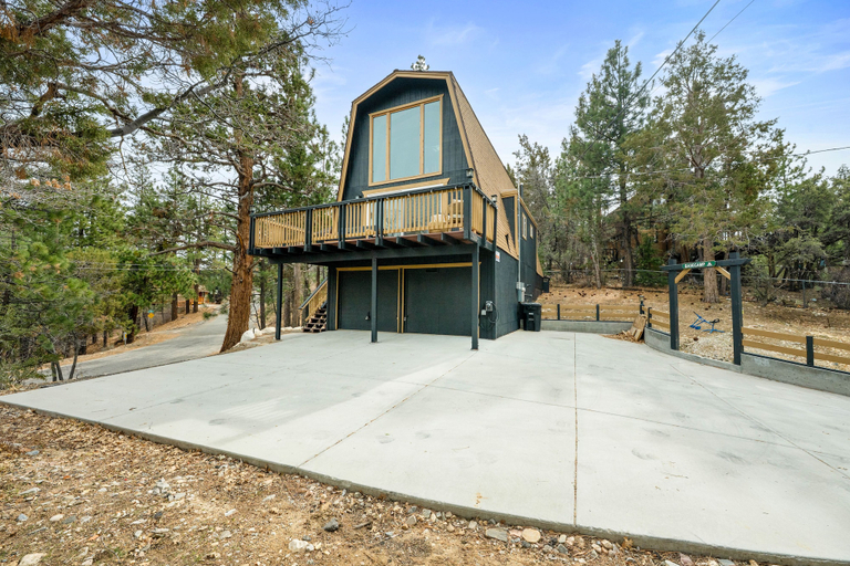 Front of property 3, Basecamp Modern A Frame Retreat, San Bernardino