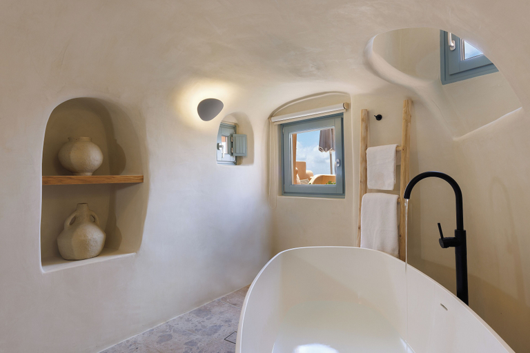 Bathroom 4, Annouso Villa by Caldera Houses, South Aegean