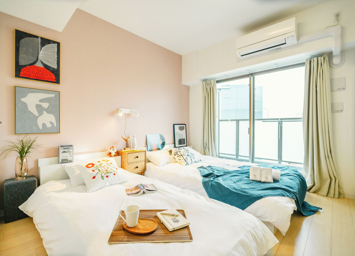 Bedroom 4, Kawahouse Sakuragawa, Osaka