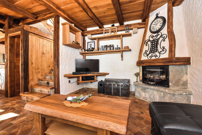 Living room, House Robinzon Sea Beauty, Jelsa