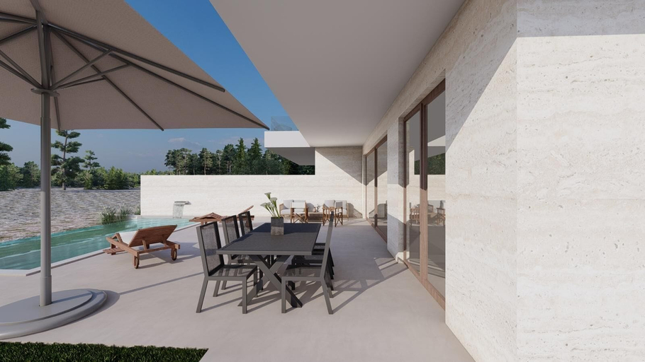 Terrace/patio, Luxury Pool Villas Pastura, Novalja