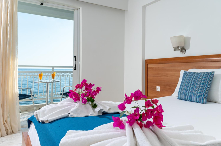 Bedroom, Meridien Beach Hotel, Ionian Islands