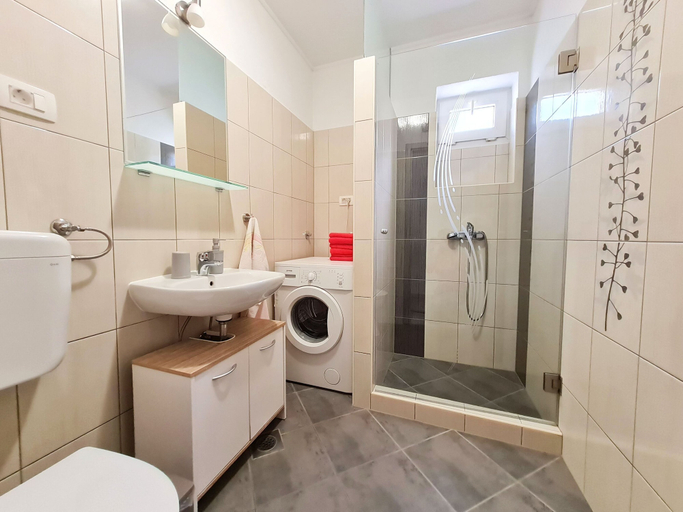 Bathroom 3, Apartments Toby, Novi Vinodolski