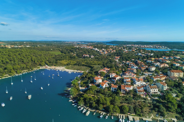 Aerial view 5, House Suzana, Medulin