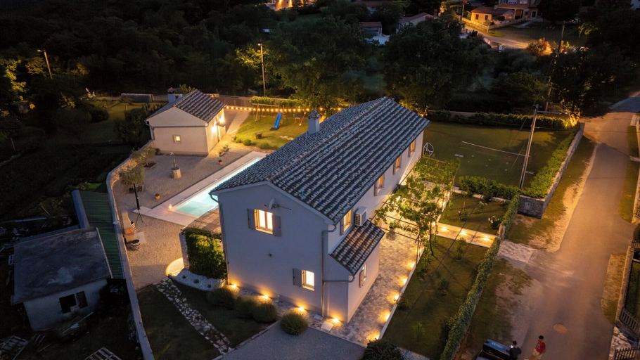 Aerial view 4, Villa Batelica, Raša