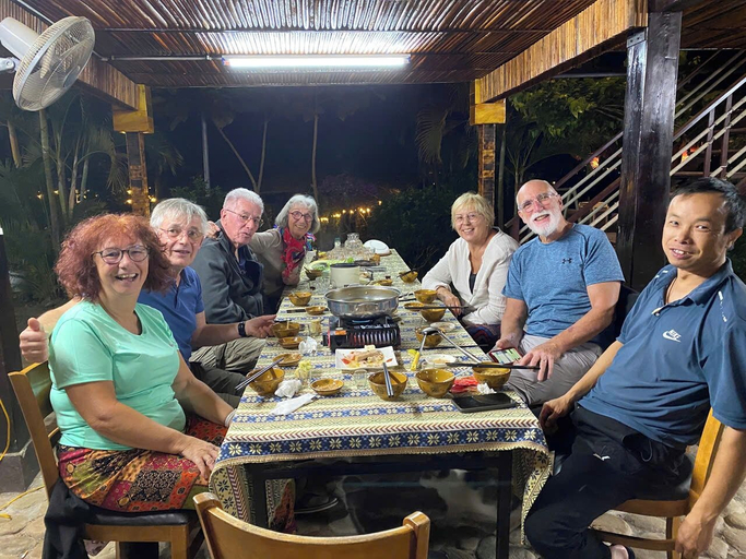 Outdoor dining 3, Homestay Nha Cua Mi, Văn Chấn