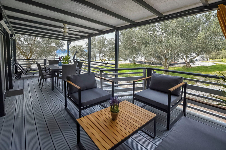 Water view, Mobile Home Pen Shell, Biograd na Moru