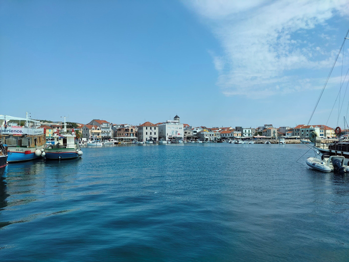 City view from property 3, Apartments and Rooms Jengic, Vodice