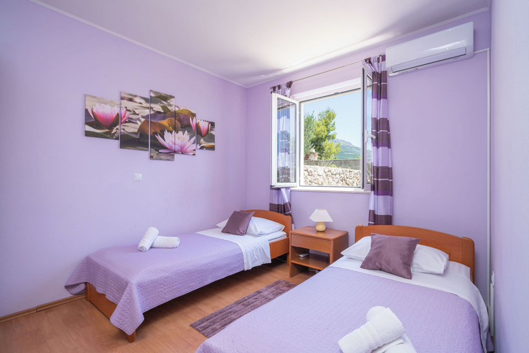 Bedroom 3, House Planika, Dubrovačko Primorje