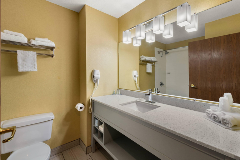 Bathroom 4, Quality Inn Warrensburg, Johnson