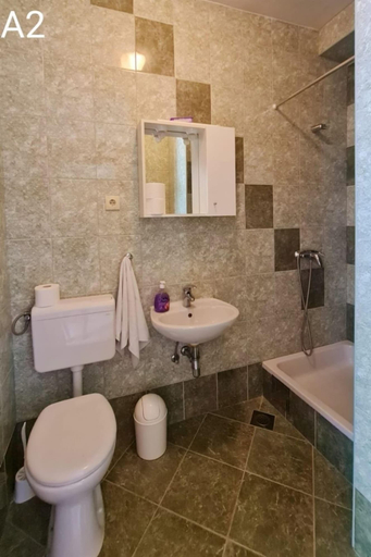 Bathroom 4, Apartments Tiho, Podgora